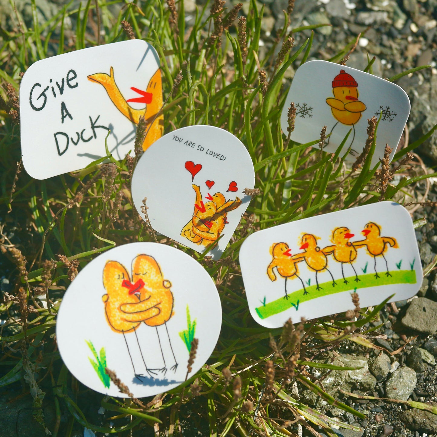 Give A Duck Sticker Variety Pack